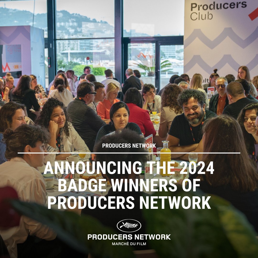 mdf_cannes's tweet photo. 📢 Introducing the 2024 badge winners of #ProducersNetwork! Check out which talented producers are joining us at this year's #MDF24 #Cannes2024 edition! 🥳➡️ https://t.co/eBp7dbIdUV https://t.co/DVbkd9xkaQ