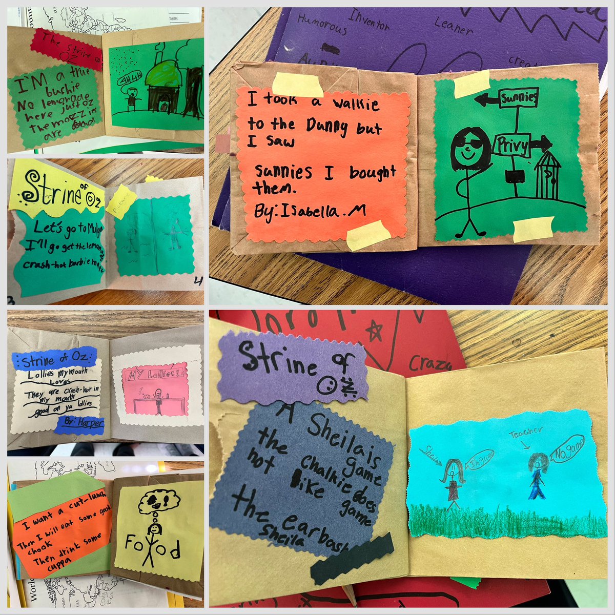 Brains were sweating in class this week as our third and forth grade PACE students wrote haikus about Australia that included the “Strine (slang) of Oz”! <a href="/MaryBAustin/">Mary B. Austin Elementary</a> <a href="/MCPSSGiftedEd/">MCPSS Gifted Ed</a>