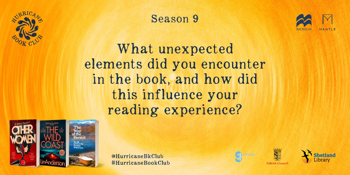 And here is our first discussion question #OTHERWOMEN #HurricaneBookClub