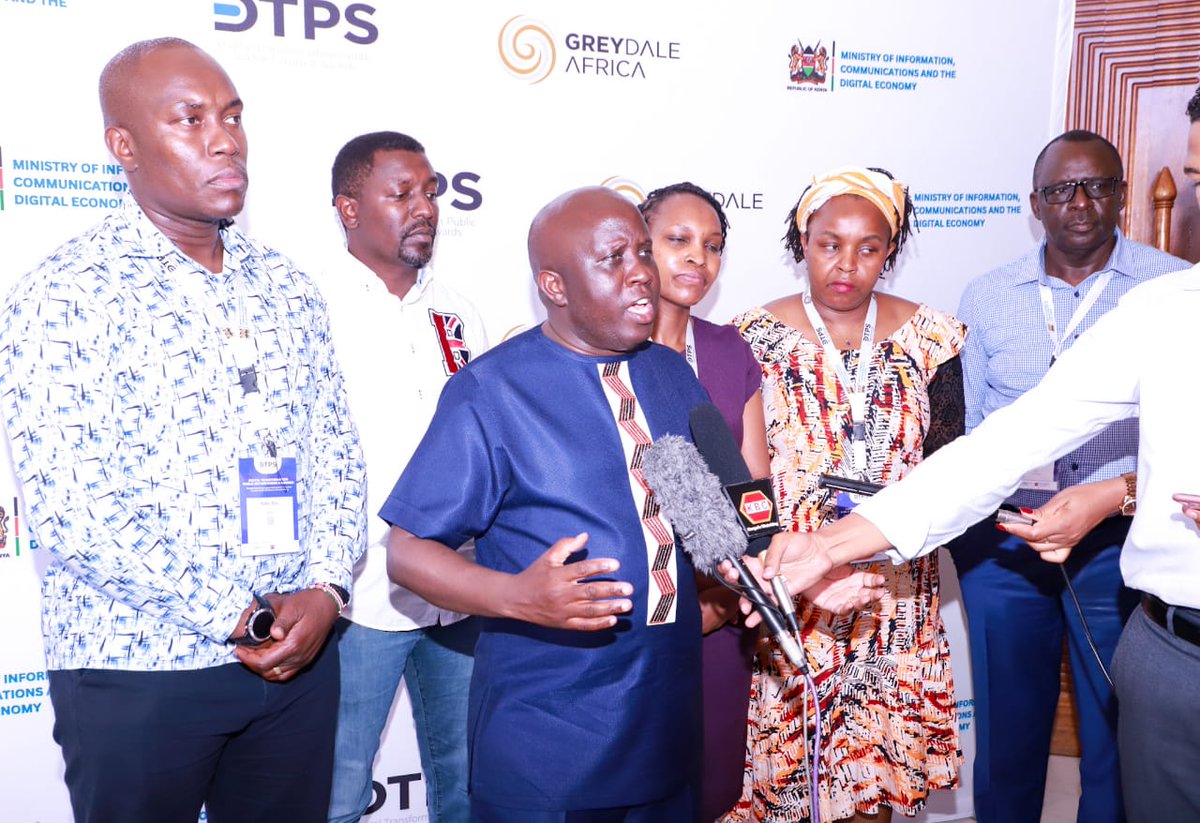 Eng. John Kipchumba Tanui,CBS tweet media