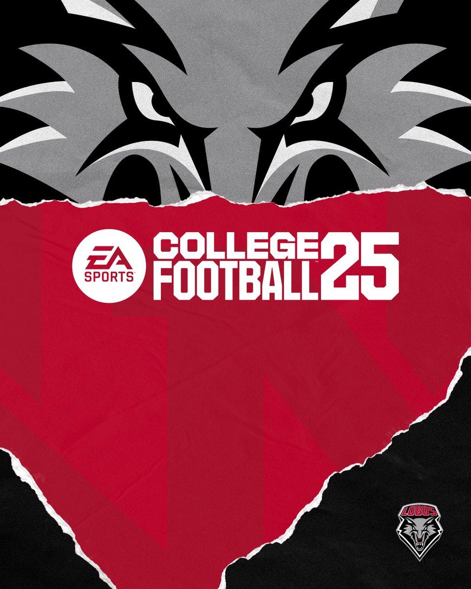 We're in the game. @easportscollege #CFB25 #EarnedNotGiven #GoLobos