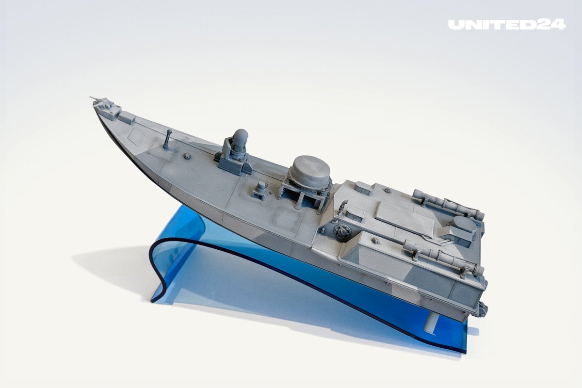 U24_gov_ua's tweet photo. As usual, we will raffle off cool prizes among everyone who donates 5$ or more: 
1. A unique replica model of a #SeaBaby drone with a chosen name inscription, signed by @ZelenskyyUa
2. 5 U24 sweatshirts — the same as those our president likes to wear on special occasions. https://t.co/zwGveJmoKB