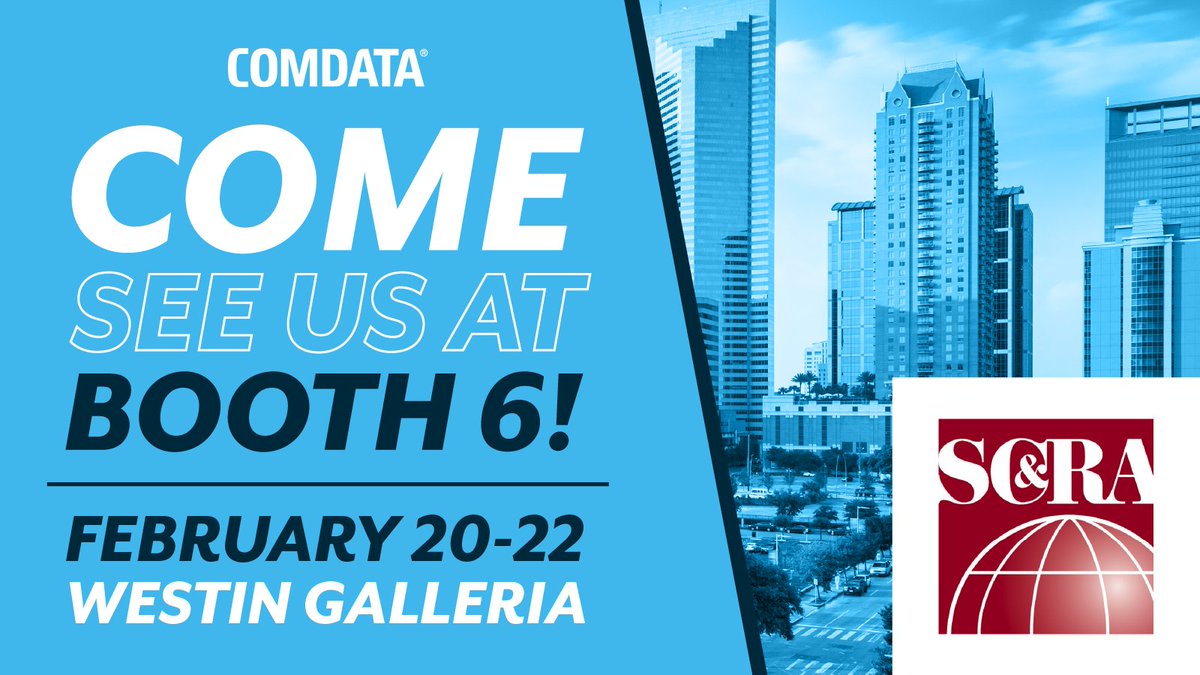 ComdataOTR's tweet image. The excitement begins at 2 pm with plenty to explore at Booth 6! #ExhibitHall #EventTime

@scranet
