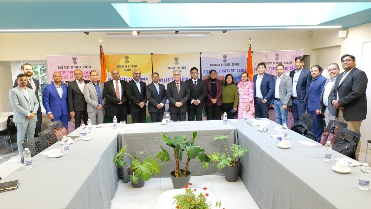 digitalwebsite_'s tweet photo. Our team at Articulate Digital Business attended the very successful commercial event organised by @IndiainIreland 

We are delighted to hear H.E. Ambassador @AkhileshIFS introductory speech. 

Visit us here: https://t.co/QYs6qDwGOg

#ArticulateDigitalBusiness https://t.co/onECpERH3L