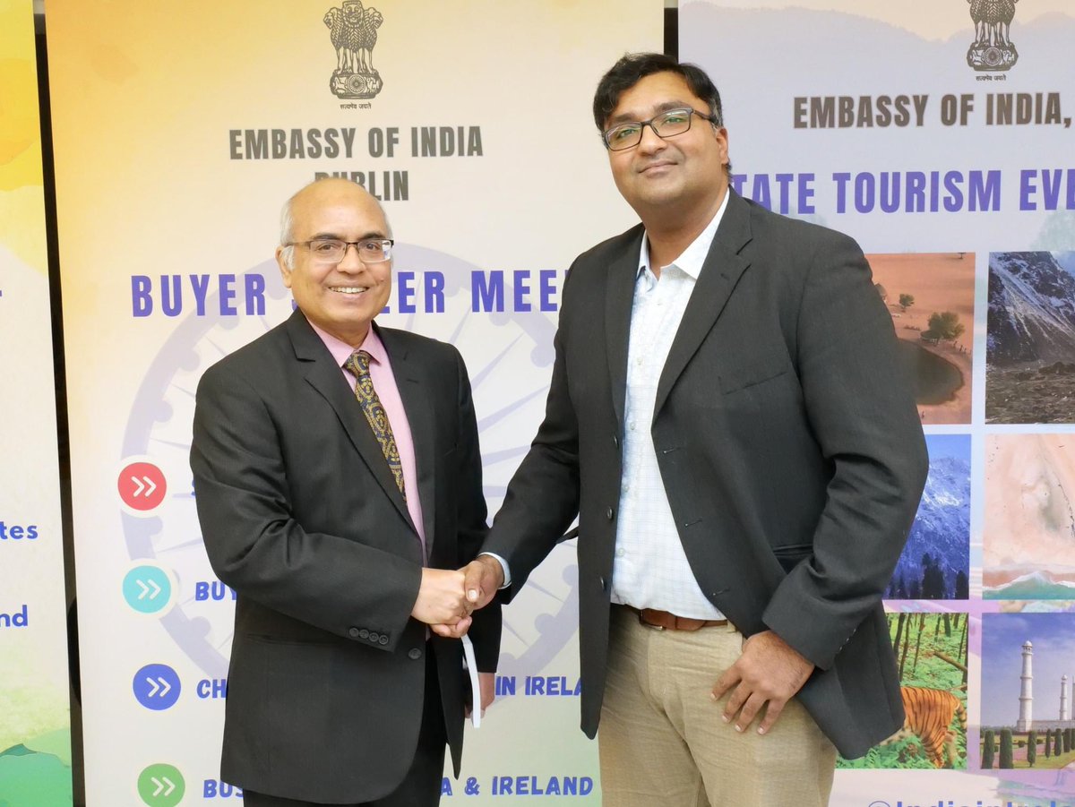 digitalwebsite_'s tweet photo. Our team at Articulate Digital Business attended the very successful commercial event organised by @IndiainIreland 

We are delighted to hear H.E. Ambassador @AkhileshIFS introductory speech. 

Visit us here: https://t.co/QYs6qDwGOg

#ArticulateDigitalBusiness https://t.co/onECpERH3L