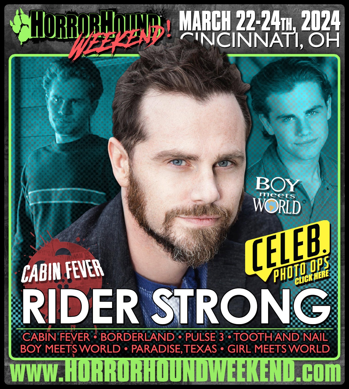Horrorhound Cincinnati 2025 Photo Ops cathee murielle