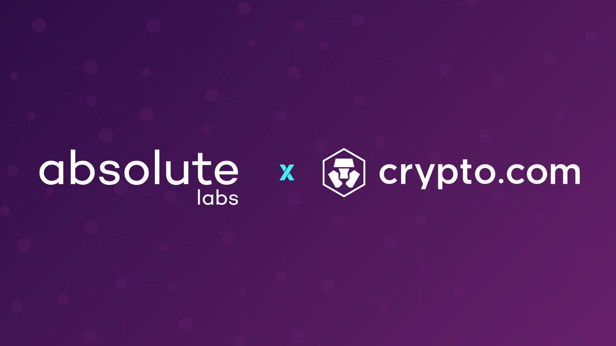 absolute labs (@absolute_labs) on Twitter photo We’re thrilled to announce at NFTParis today that the absolute labs Web3 CRM and marketing automation platform is partnering with <a href="/cryptocom/">Crypto.com</a> to provide a single, simple and seamless means for online and offline merchants to onboard millions of consumers to Web3.
Why is this We’re thrilled to announce at NFTParis today that the absolute labs Web3 CRM and marketing automation platform is partnering with <a href="/cryptocom/">Crypto.com</a> to provide a single, simple and seamless means for online and offline merchants to onboard millions of consumers to Web3.
Why is this