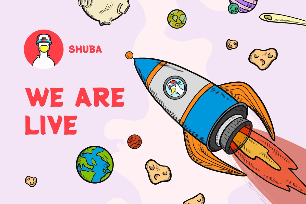 SHUBA is now live 🦆

CA:- ABormr4MMvmWoMQatknUZoCZvdrzYq1MS3tADxfH7Dgq

dexscreener.com/solana/ABormr4…