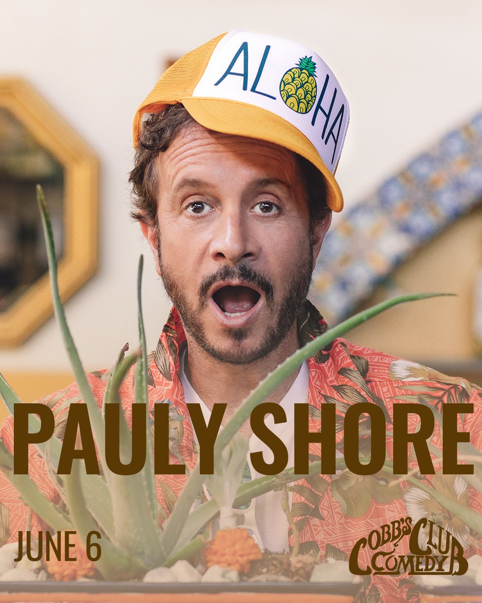 That's right! @PhilanthropyGal & @PaulyShore are coming to San Francisco later this year 🤩 Both of these comics will only be at Cobb’s for one show 😱 Secure tickets before they’re gone at cobbscomedy.com 🎟