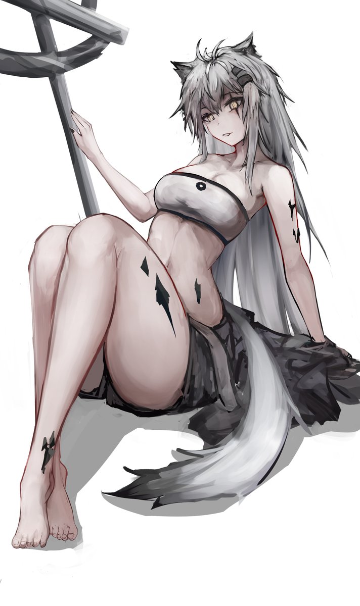アークナイツ「#アークナイツ  #明日方舟 #Arknight Lappy 」|きーすむーん＠2023年こそ絵頑張るのイラスト
