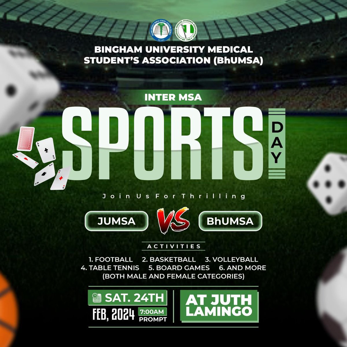 BHUMSA_'s tweet photo. The GAME IS ON!!! SATURDAY WE FEAST‼️‼️‼️‼️‼️ https://t.co/sIPqlimVmq