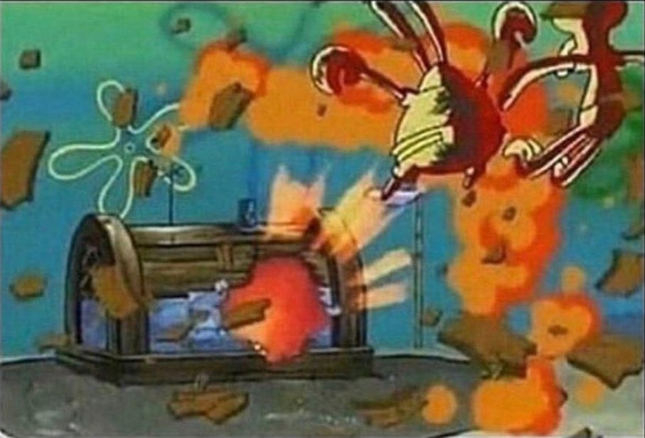 YMMV / SpongeBob SquarePants S 2 E 4 "Dying for Pie" / "Imitation Krabs