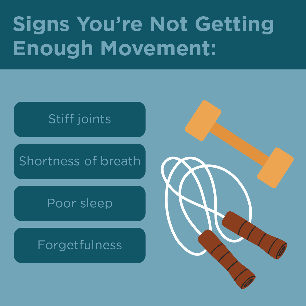 ShapeFutureOK's tweet image. When’s the last time you moved? If it’s been a while, your body is probably craving some physical activity!