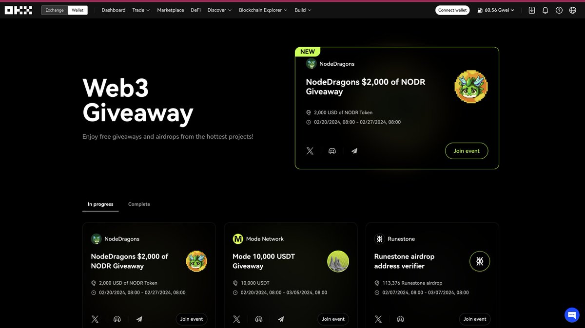 Thank you @okxweb3 for the support! NodeDragons hope to bring millions of OKX users to get known about our beautiful Dragon NFT and $NODR tokens!

Join the giveaway on OKX: okx.com/web3/giveaway

Grab a NFT: magiceden.io/marketplace/no…

Buy $NODR: 
jup.ag/swap/SOL-NODR_…