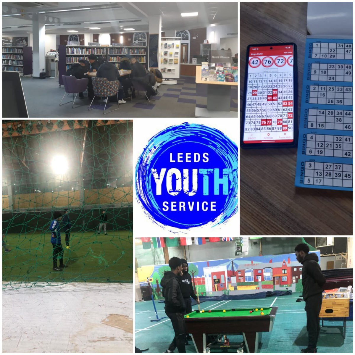 Busy week as usual for our #Gipton & #Harehills #Youthwork team. Loads of issue based work & a few games of Bingo with our new group of #Youngpeople @ The Compton Centre whilst have plenty on at our Bilal #Youthclub #LeedsYouthService #Youthwork