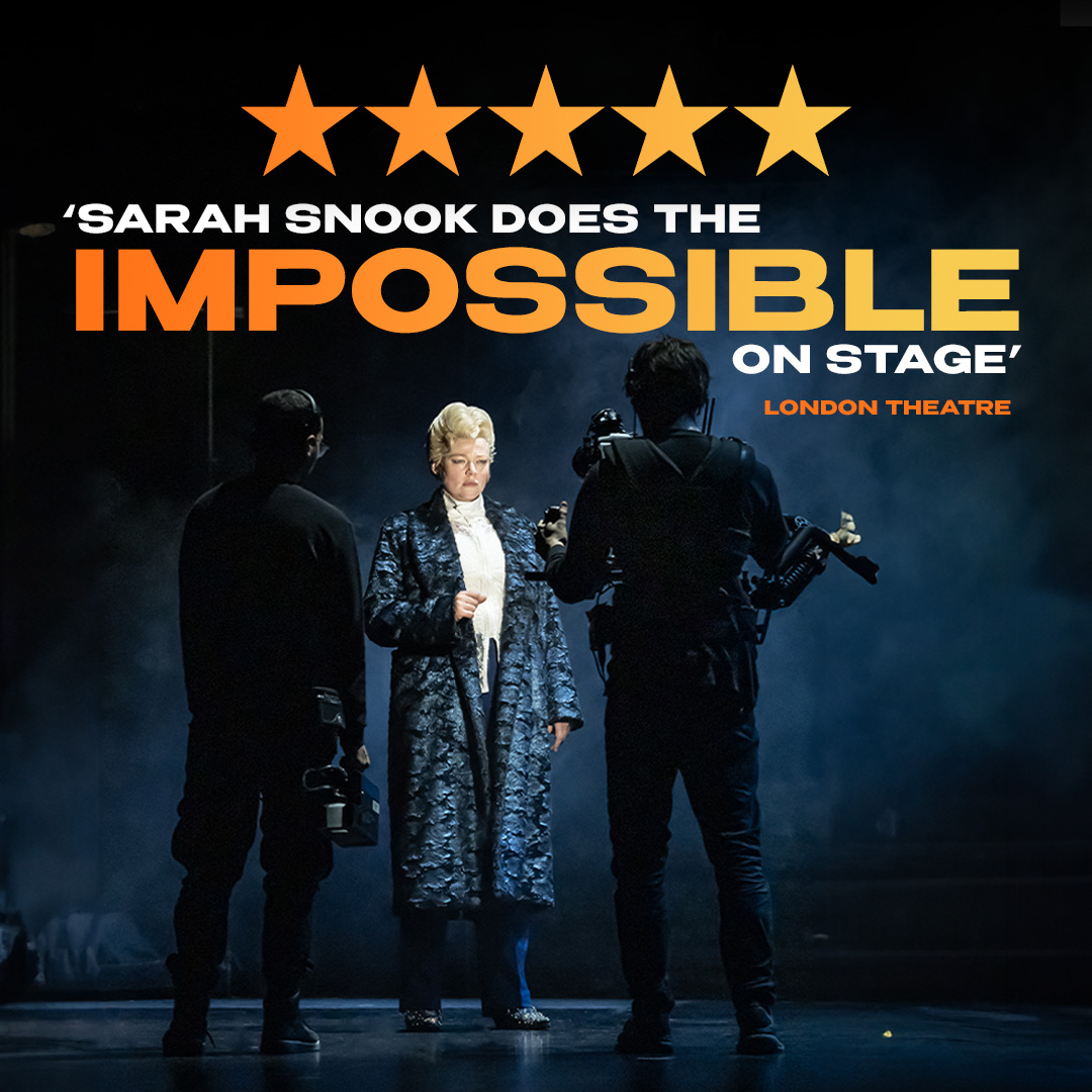 ⭐️⭐️⭐️⭐️⭐️ '#SarahSnook does the IMPOSSIBLE' #LondonTheatre #DorianGrayPlay
