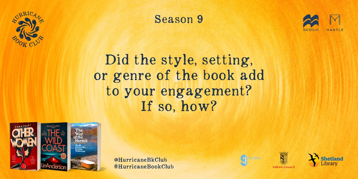 And now for question 3 #OTHERWOMEN
#HurricaneBookClub