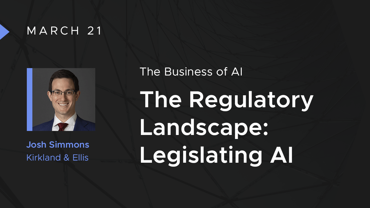 Partner Josh Simmons will join a panel on “The Regulatory Landscape: Legislating AI” at <a href="/INTA/">International Trademark Association (INTA)</a>’s “The Business of AI” conference taking place on March 20–21, which will explore the profound influence of AI on IP rights and its practical applications. inta.org/events/the-bus…