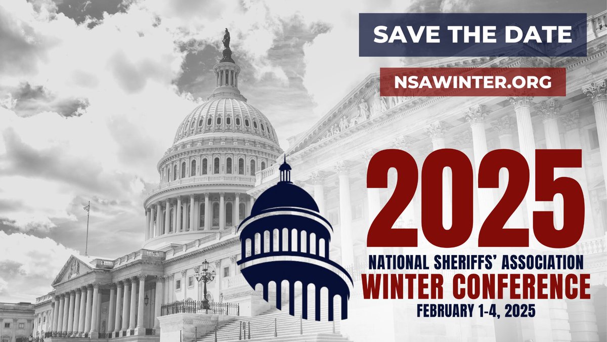 That’s a wrap on the 2024 National Sheriffs’ Association Winter Conference. Thank you to all attendees and presenters, as well as our esteemed sponsors and exhibitors, whose commitment contributed to the success of this event. Mark your calendars for the 2025 Winter Conference,…