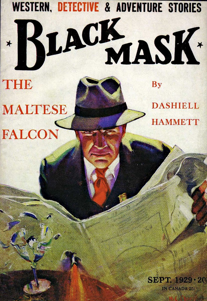Hard-boiled and Noir are two distinct - but overlapping - genres of crime fiction. So it's no surprise that both have their roots in the same soil: a pulp magazine that broke the mould. Twice. Let's look back at the legendary Black Mask...