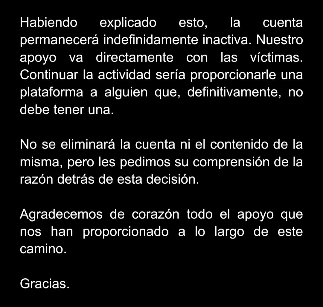 CERRADO/CLOSED. tweet media