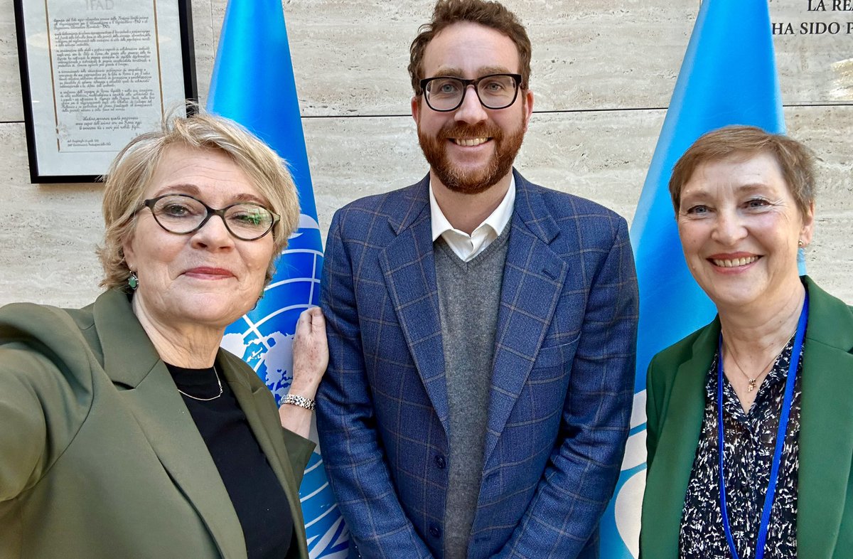 Birgitte Markussen 🇩🇰 (@bnmarkussen) on Twitter photo Inspiring meeting with <a href="/IFAD/">International Fund for Agricultural Development</a> in Rome. About addressing fragility through a focus on rural livelihoods. Local leadership is at the core <a href="/DanishMFA/">Denmark MFA 🇩🇰</a> <a href="/desa_lore/">Lorenzo De Santis</a> Inspiring meeting with <a href="/IFAD/">International Fund for Agricultural Development</a> in Rome. About addressing fragility through a focus on rural livelihoods. Local leadership is at the core <a href="/DanishMFA/">Denmark MFA 🇩🇰</a> <a href="/desa_lore/">Lorenzo De Santis</a>