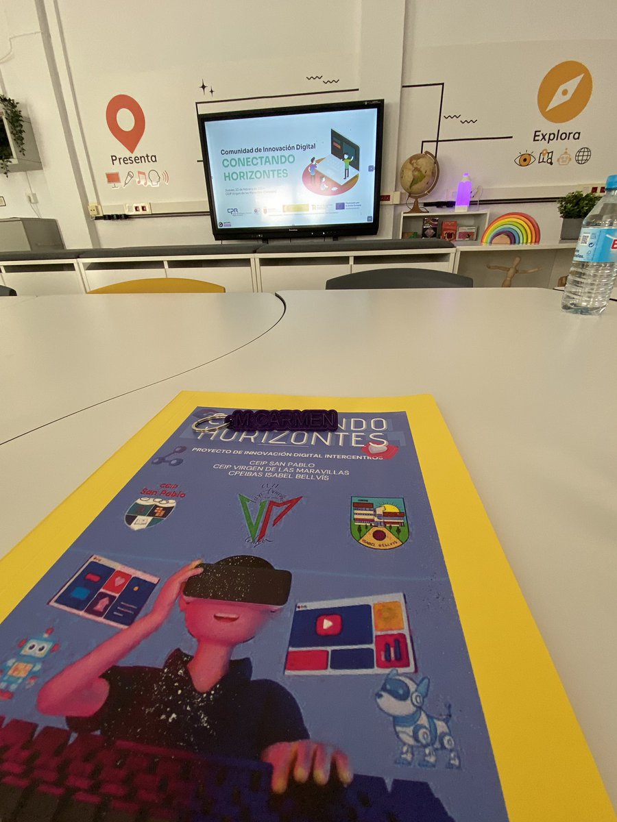 Hoy primera visita dentro del Proyecto de Comunidad de Innovación Digital al <a href="/ceip_virgen/">CEIP Virgen de las Maravillas</a> junto con <a href="/MurciaSanPablo/">CEIP San Pablo Murcia</a> <a href="/CPEIBasBellvis/">CPEIBas Isabel Bellvis</a> <a href="/DigitalProf_RM/">#DigitalProf</a> <a href="/CPRRegionMurcia/">CPR Región de Murcia</a> <a href="/sifopcarm/">SIFOP CARM</a> <a href="/ProgramasRM/">ProgramasRM</a> <a href="/Educarm/">Educarm</a>