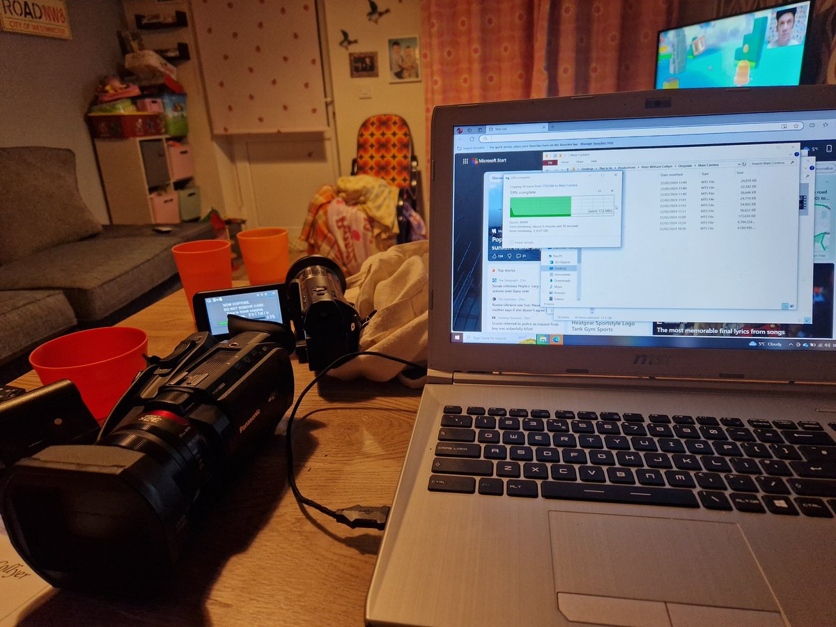 Memory Card dump and kids squash