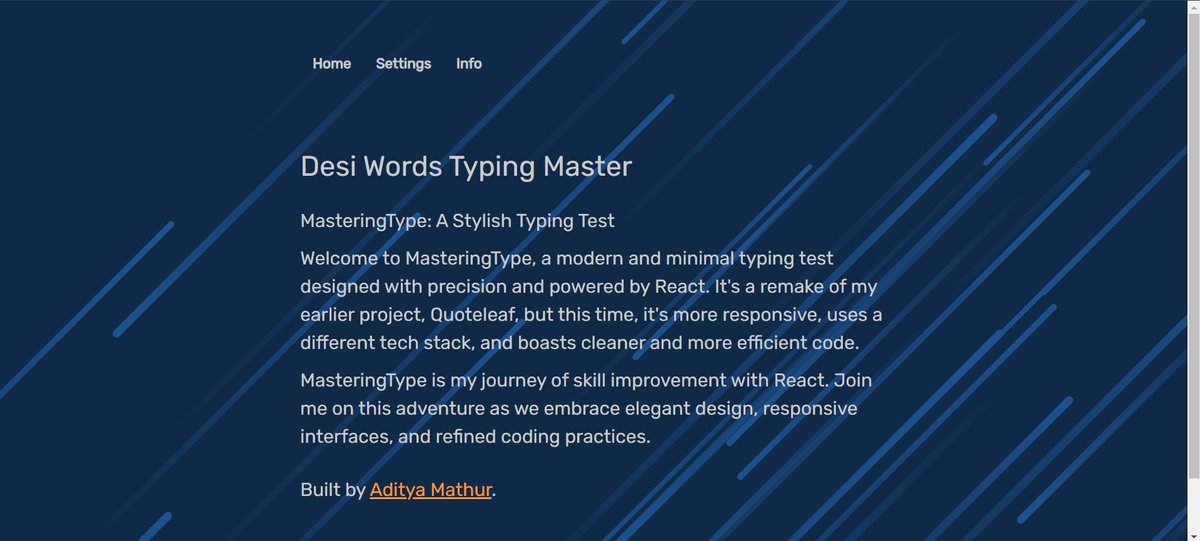 adiasfreelancer's tweet photo. Hello everyone, I've Completed #Day019 of #365DaysofCode, Video Creation for Personal Branding, and Creating a Typing Master Using React for a College Minor Project.
Excited for the journey ahead! Join me in sharing learning adventures.  #Restart2_0 #LearningJourney https://t.co/keKvDb5yjw