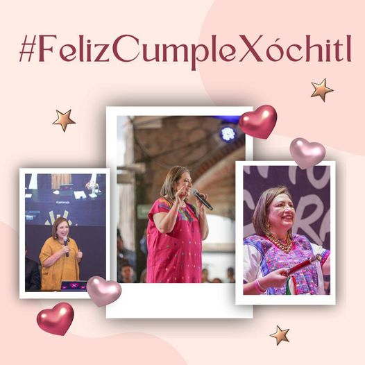 PPM_Chiapas's tweet photo. ¡Feliz cumpleaños a la próxima Presidente de México! 📷
¡Feliz cumpleaños a nuestra adorada Xóchitl Gálvez Ruiz ! 📷📷
#FelizCumpleXochitl https://t.co/IG68ssLAho
