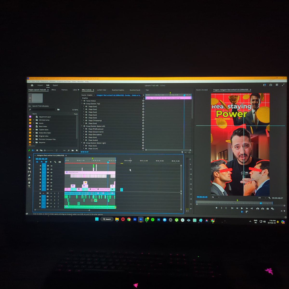 SuperbEdit's tweet image. Cocking 🔥🔥

Dm 📩
If you need a video editor