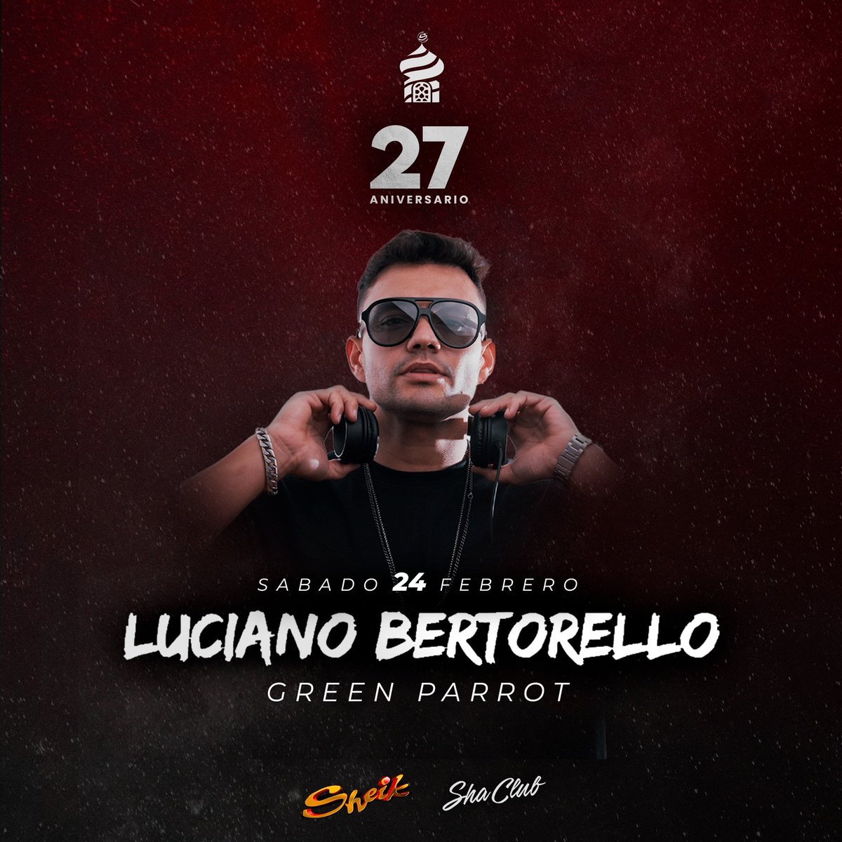 Sab 24 | 27 Aniversario 🕌 Pista Electronica!⚡️