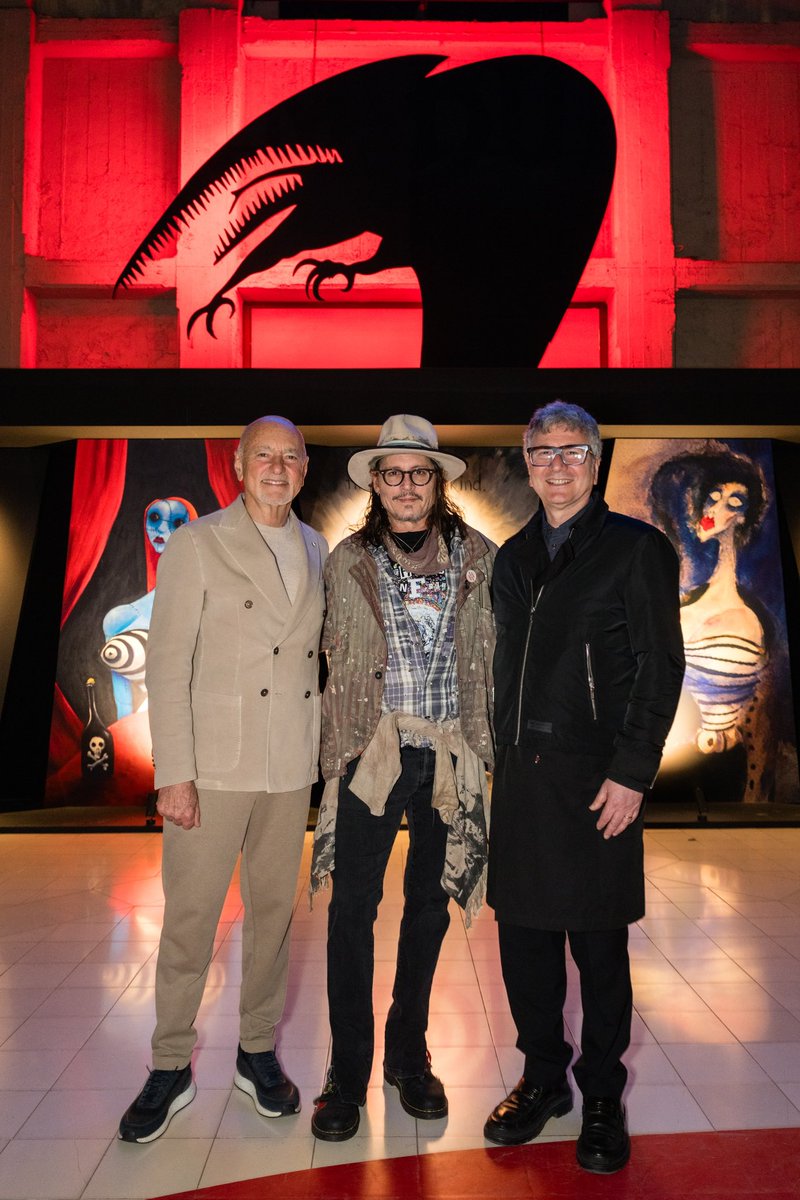 in2_film's tweet photo. Wonderful visit to THE WORLD OF TIM BURTON at @museocinema yesterday in Turin! ❤️
#lIMondodiTimBurton https://t.co/a67y6atSI5
