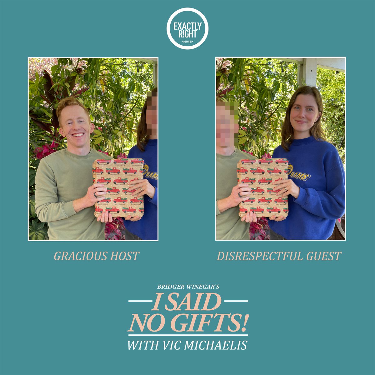 Hello, here is a new episode of I Said No Gifts! with the fantastic @vicmmic, please enjoy podcasts.apple.com/us/podcast/i-s…