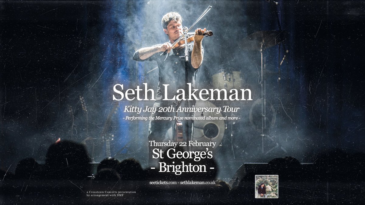 BRIGHTON FRIENDS! 10 tickets have been released for sale on the door tonight at St Georges - doors open 7.30pm, we're on stage at 8pm!