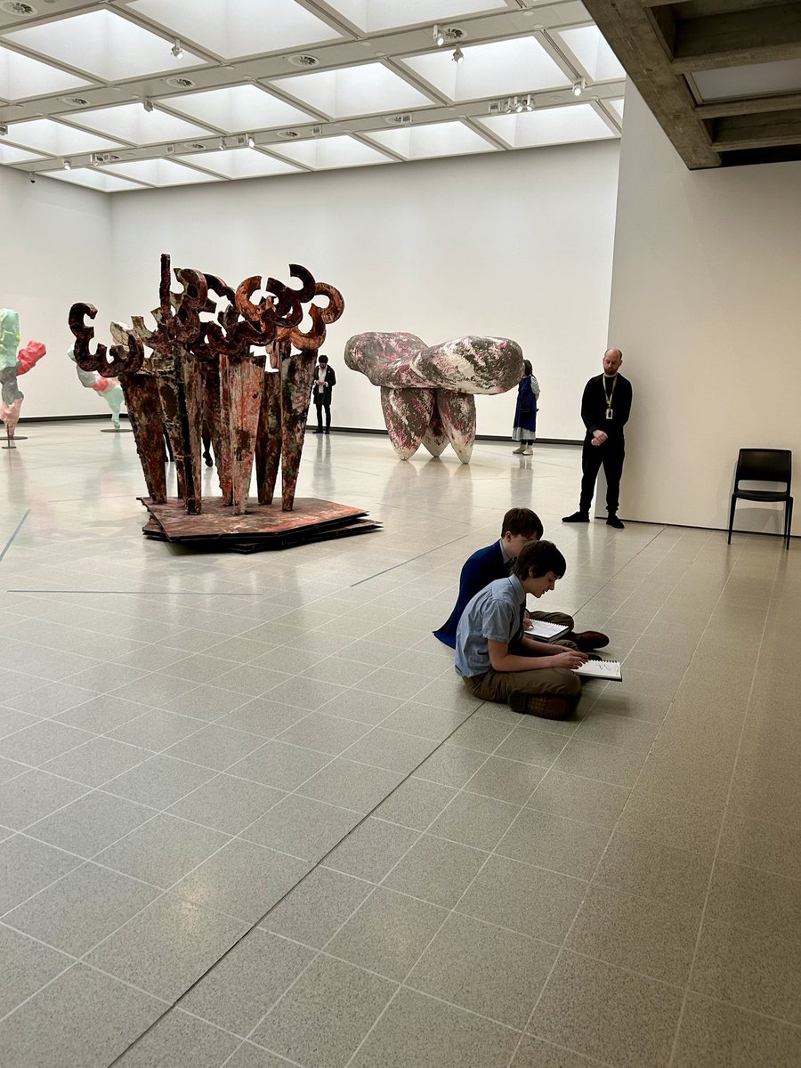 #MaidaValeSchool #MaidaValeArt #MaidaValeYear9 #MaidaValeYear12 The Art pupils attended ‘When Forms Come Alive’ at the <a href="/haywardgallery/">Hayward Gallery</a>. Such an exciting sculpture show. Our pupils are lucky to attend so many art galleries and workshops.