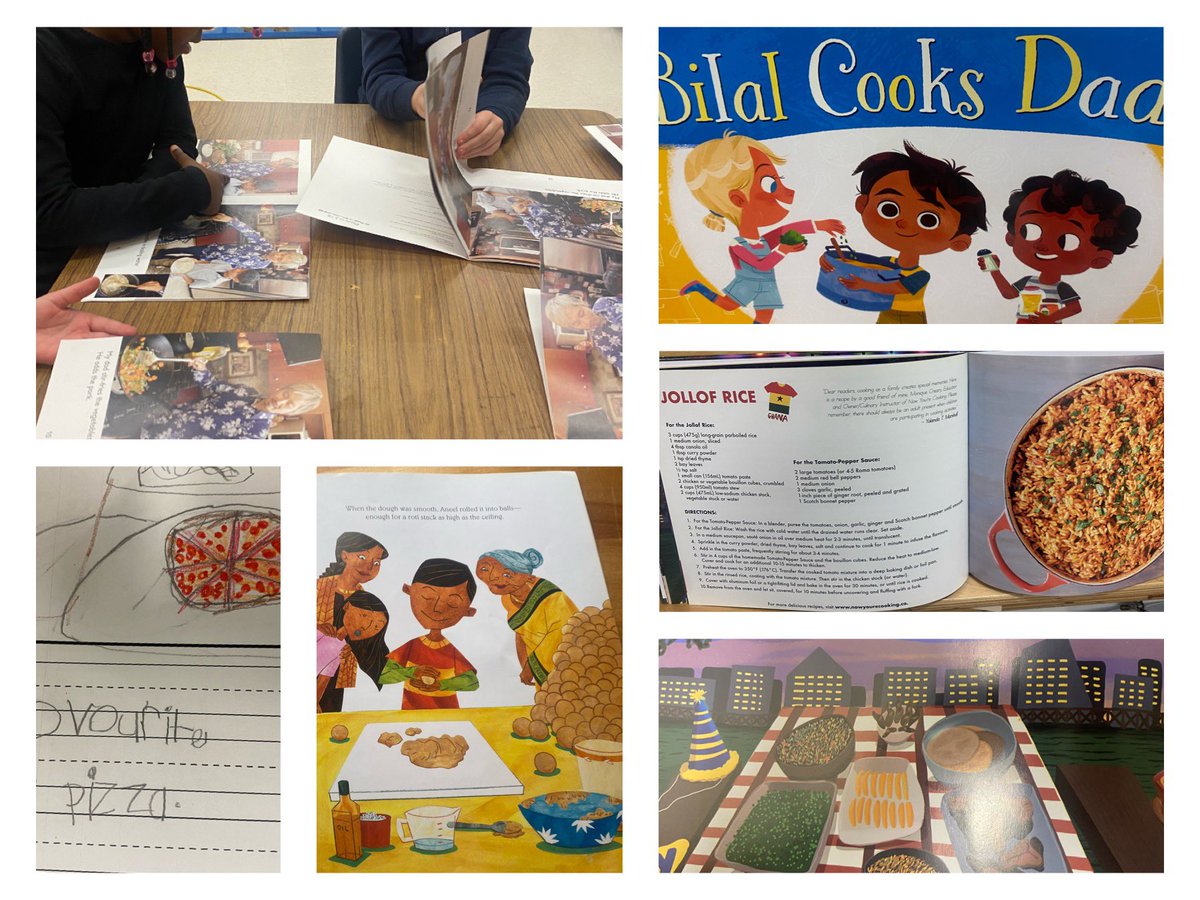 We have been exploring foods through our daily read alouds and small guided groups. Some of our favourite foods included rice, roti, sushi and pizza.This has also led to many learners using exploration time to write about these foods. @LC2_TDSB #earlyyears @Author_YTM #tdsb