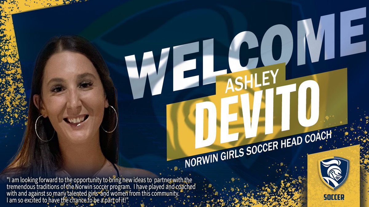 WELCOME TO NORWIN, COACH ASHLEY!