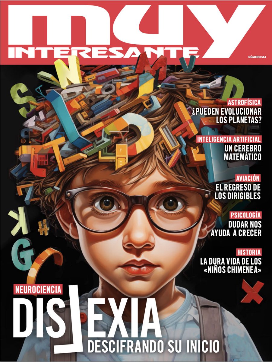 Excelente artículo de Eduardo Mesa Leiva sobre la dislexia en la nueva edición de Muy Interesante y que cuenta con la participación de expertos de la #federacionplataformadislexia

Os animamos a comprar la revista y leer el artículo completo.