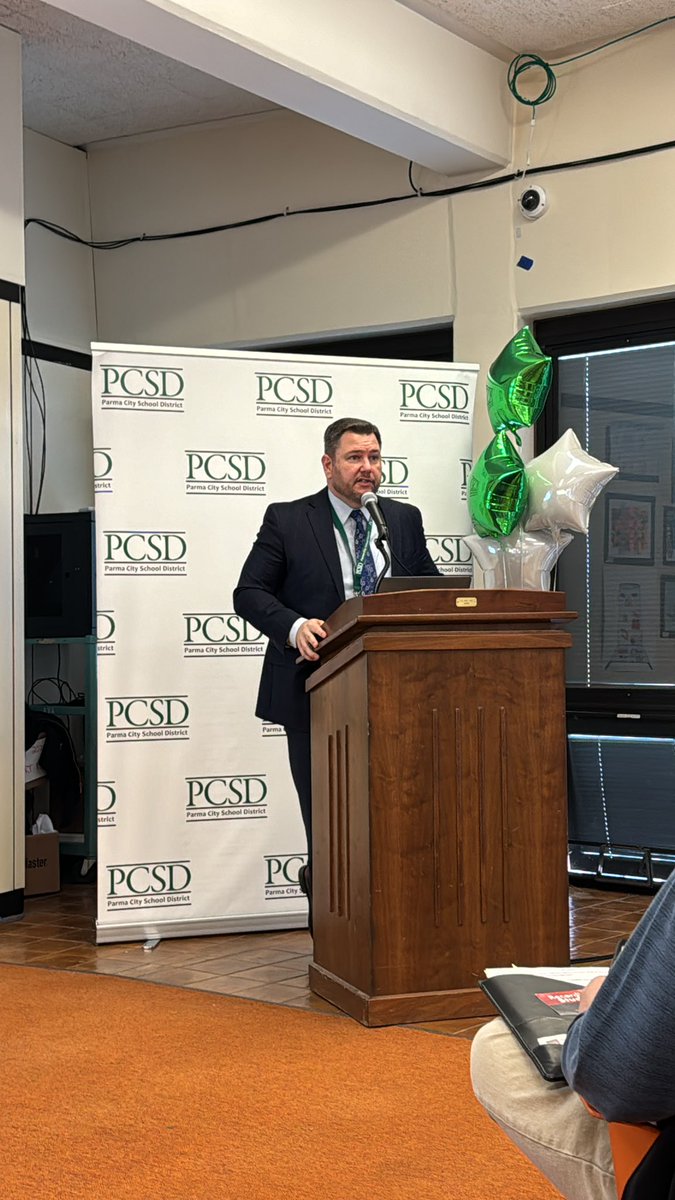State of the Schools luncheon at Normandy High School. Proud to be on the BOE at PCSD! #supersuper