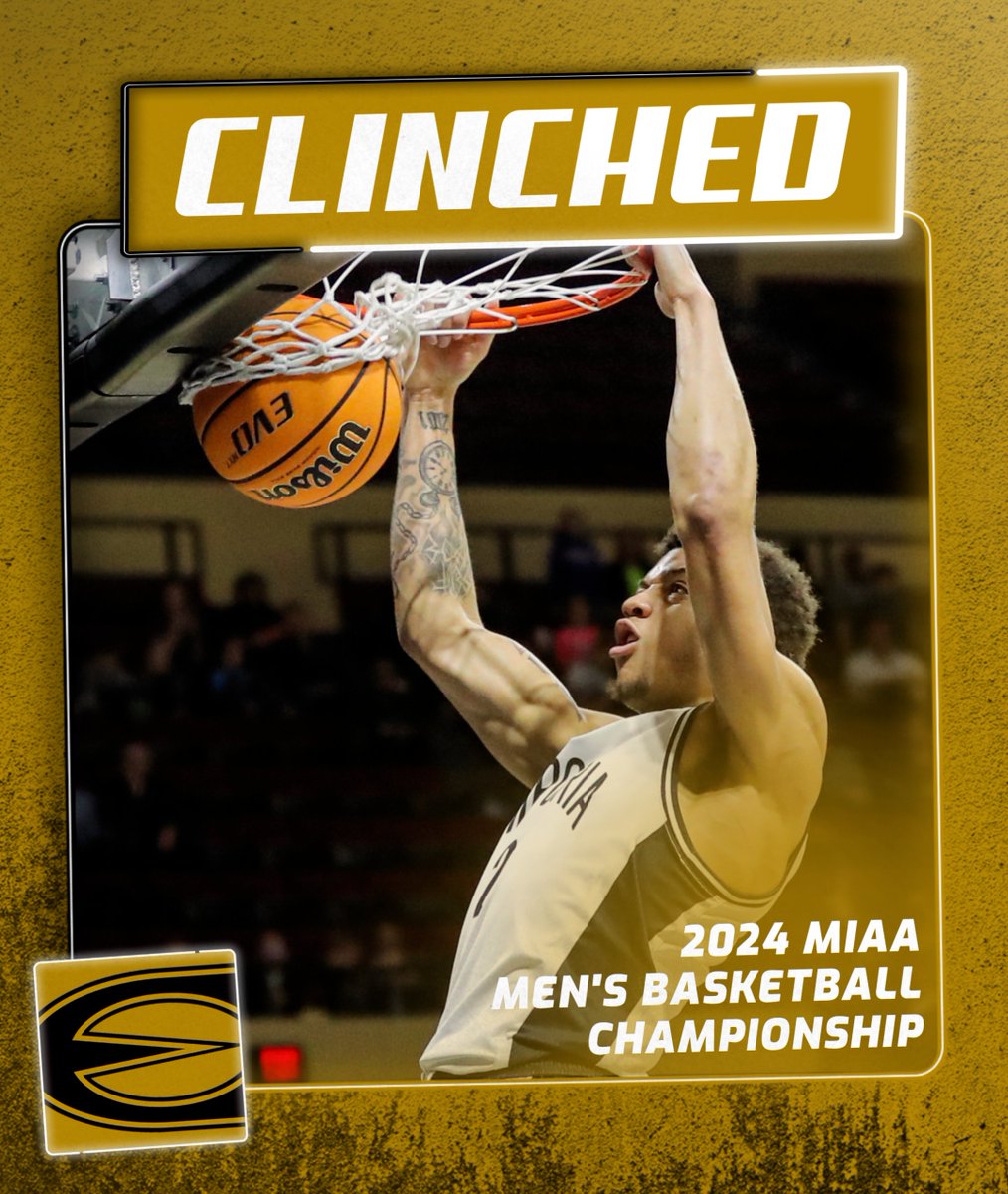 Emporia State's win last night 𝘾𝙇𝙄𝙉𝘾𝙃𝙀𝘿 the Hornets' spot in the MIAA postseason tournament. 

There are now 8⃣ teams locked in for #MIAAmadness in KC 👀

#StingersUp x #BringYourAGame