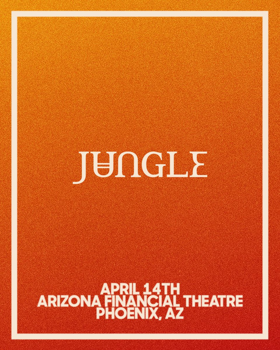 🇺🇸 We're playing @arizonafinancialtheatre on the 14th of April. Pre-sale tickets are live NOW via the JFC 🌋 Join the JFC here for pre-sale ticket access 🌋 jungle.ffm.to/jfc