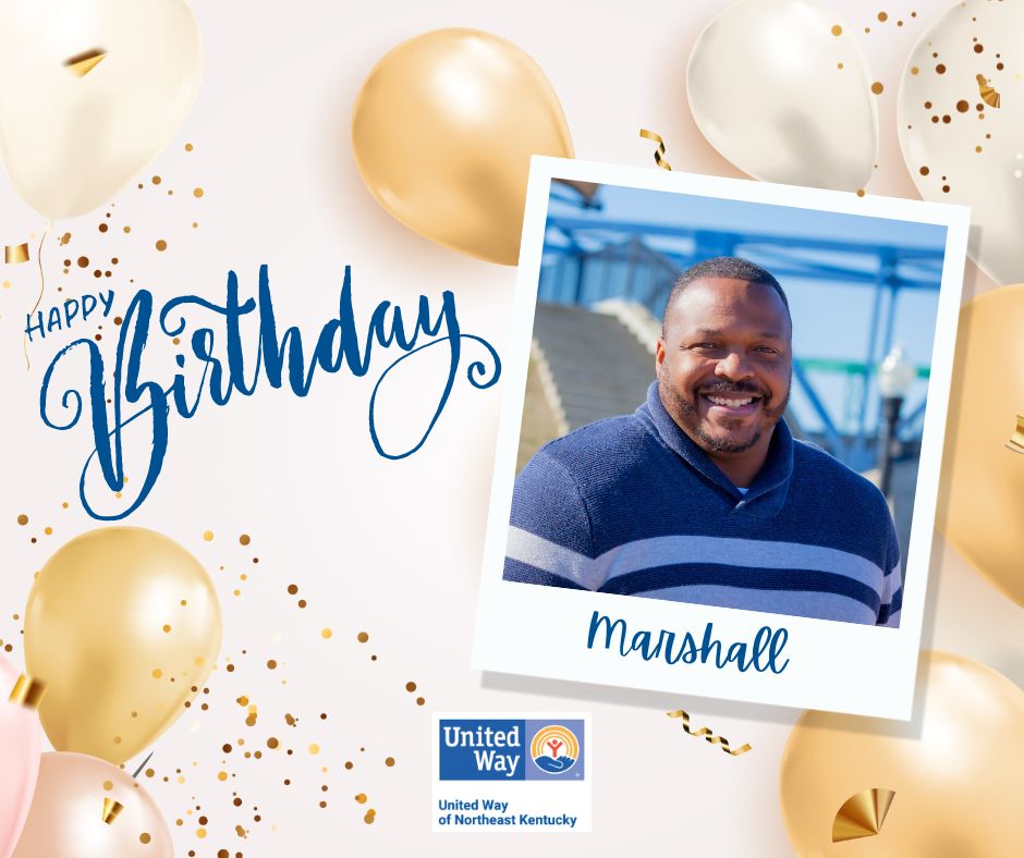 Join us in wishing our incredibly hardworking CEO, Marshall Tyson a very HAPPY BIRTHDAY! If you know Marshall, you know how amazing and kind he is. Marshall took the lead at UWNEK last year and is always thinking of others and how we can all better serve our communities. 💙🧡💛