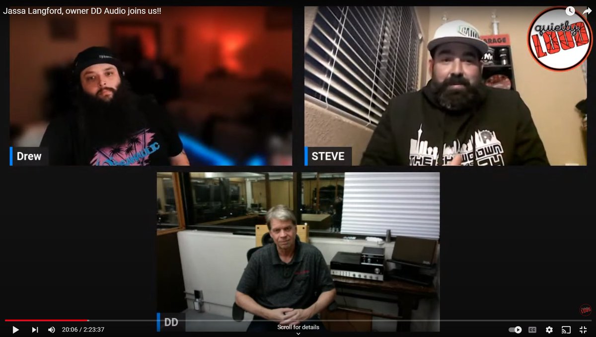 Last night, Jassa appeared on an episode of Quietly Loud with Drew Jones of <a href="/bassahaulic/">Drew Jones</a> and Steve Barber of <a href="/SHTNONM/">SHTNONM</a>.

Watch Now:
youtube.com/watch?v=u2aBXS…