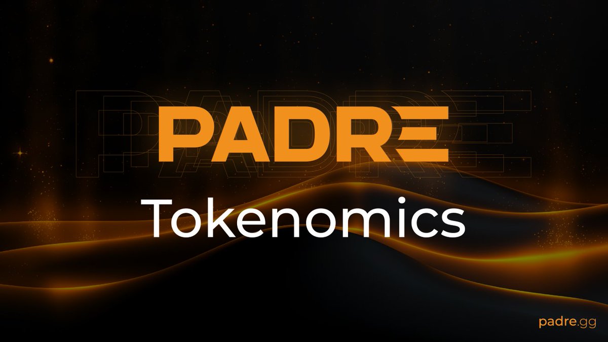 TradingTerminal's tweet photo. PADRE TOKENOMICS

It's time to cover the token economy design and the reasoning behind its simple structure - this thread will give you an overview of the $PADRE token, its structure, and future movements.
👇