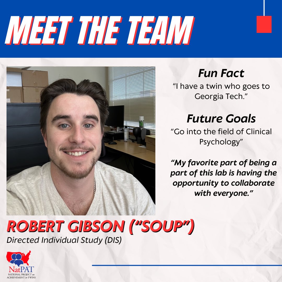 For this Meet the Team Thursday, we would like to introduce you to Robert Gibson (aka “Soup”)!🤩🥫