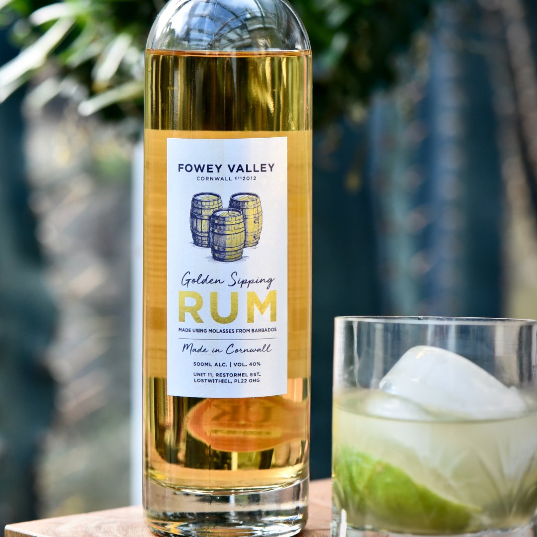 We’re getting ready for spring at Fowey Valley ☀️ Whilst we wait for some sunshine, we will be transporting ourselves to tropical climates with our silky smooth Golden Sipping Rum 🍹 Shop here: foweyvalleycider.co.uk/shop