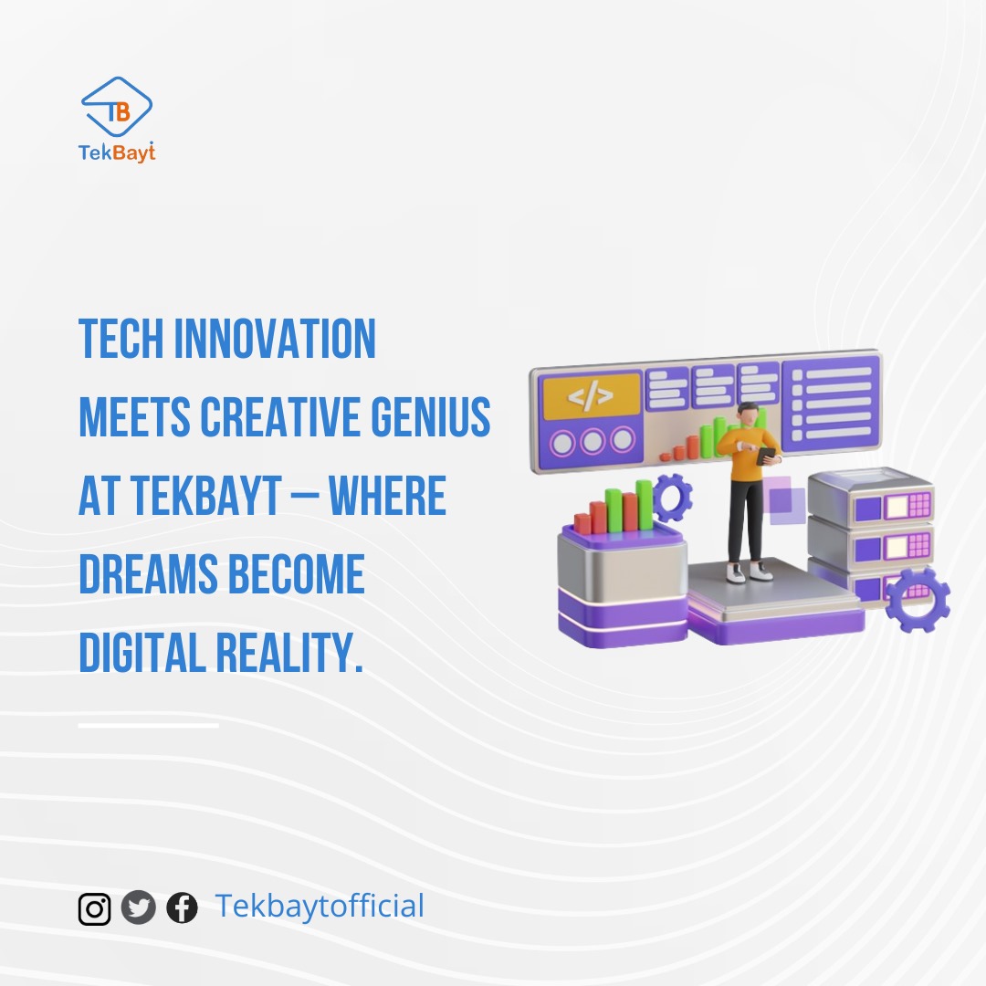 tekbaytofficial's tweet image. #tech #digital #solution