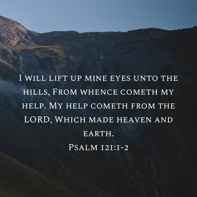 Psalm 121:1-2 (NKJV) is the passage of the day!! #Hallelujah <a href="/jacobtaylordsn/">JACOB TAYLOR DESIGN COMPANY®</a> <a href="/jacobtaylorwmn/">JACOB TAYLOR WOMAN®</a> <a href="/theKngdmCulture/">The Kingdom Culture (KNGDM)</a>
