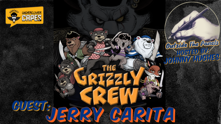 Hang out NOW with @johnnyhughes70 for a NEW #OutsideThePanels w/Guest #JerryCarita of #ThornyComics as they chat about #TheGrizzlyCrew and more... #indie #comics #podcast #vidcast youtu.be/BYfVyB8nZvQ